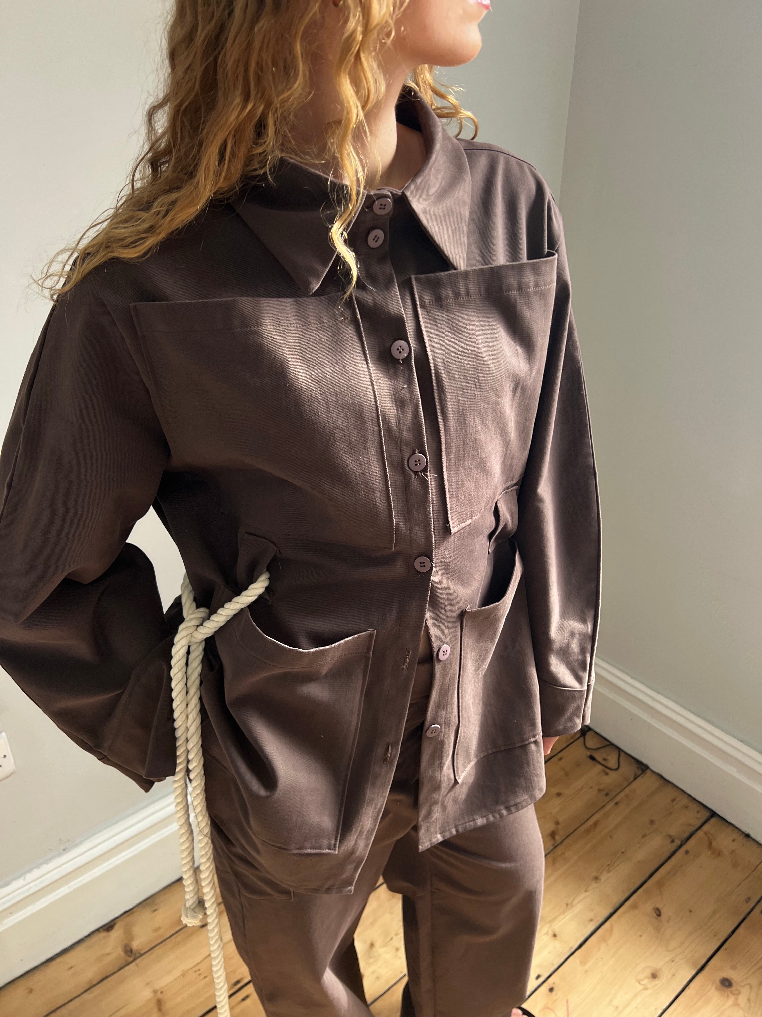 Cotton Utility Shirt/Jacket