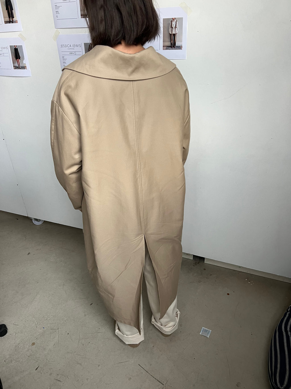 Cotton Trench Jacket