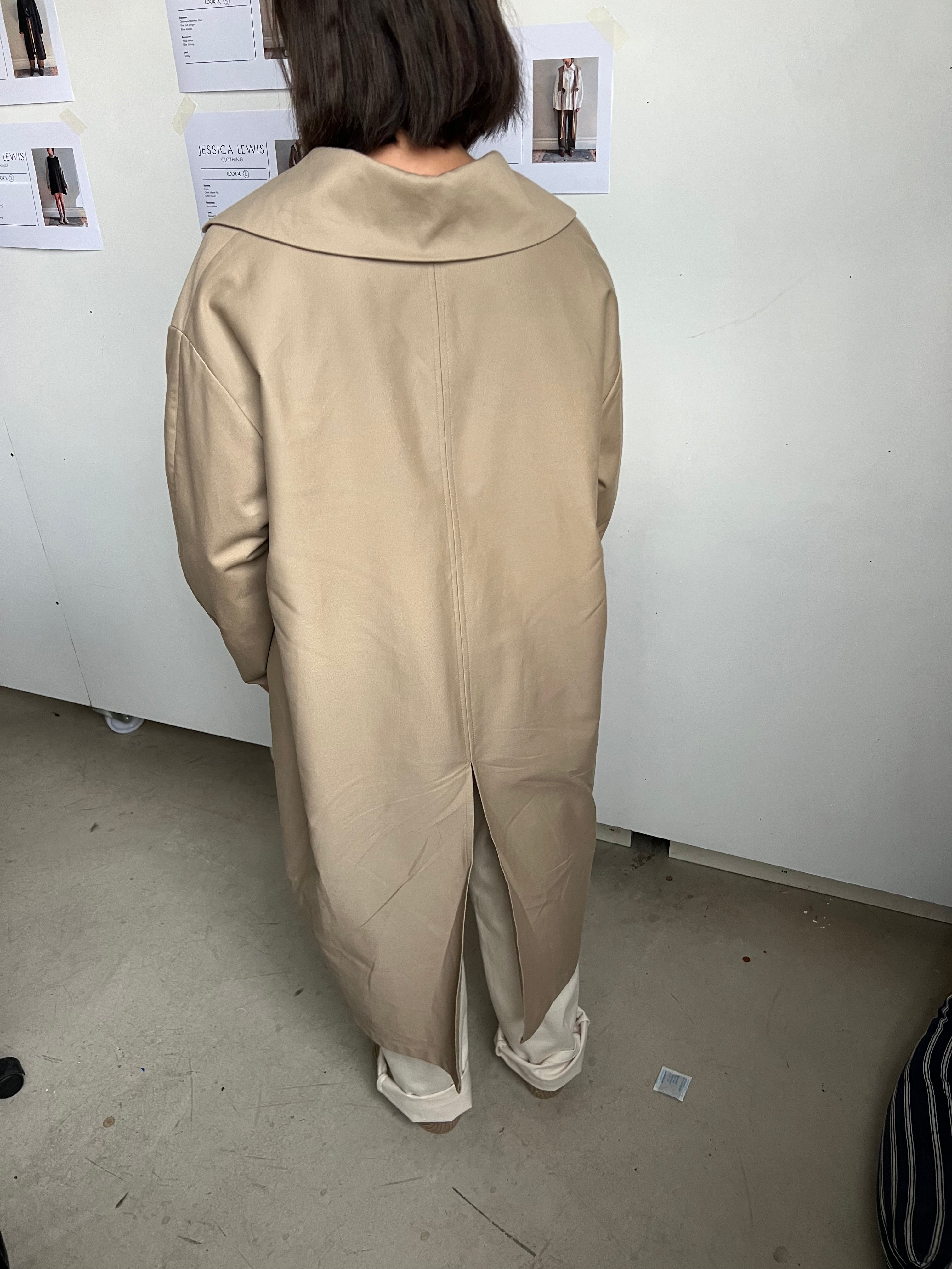 Cotton Trench Jacket