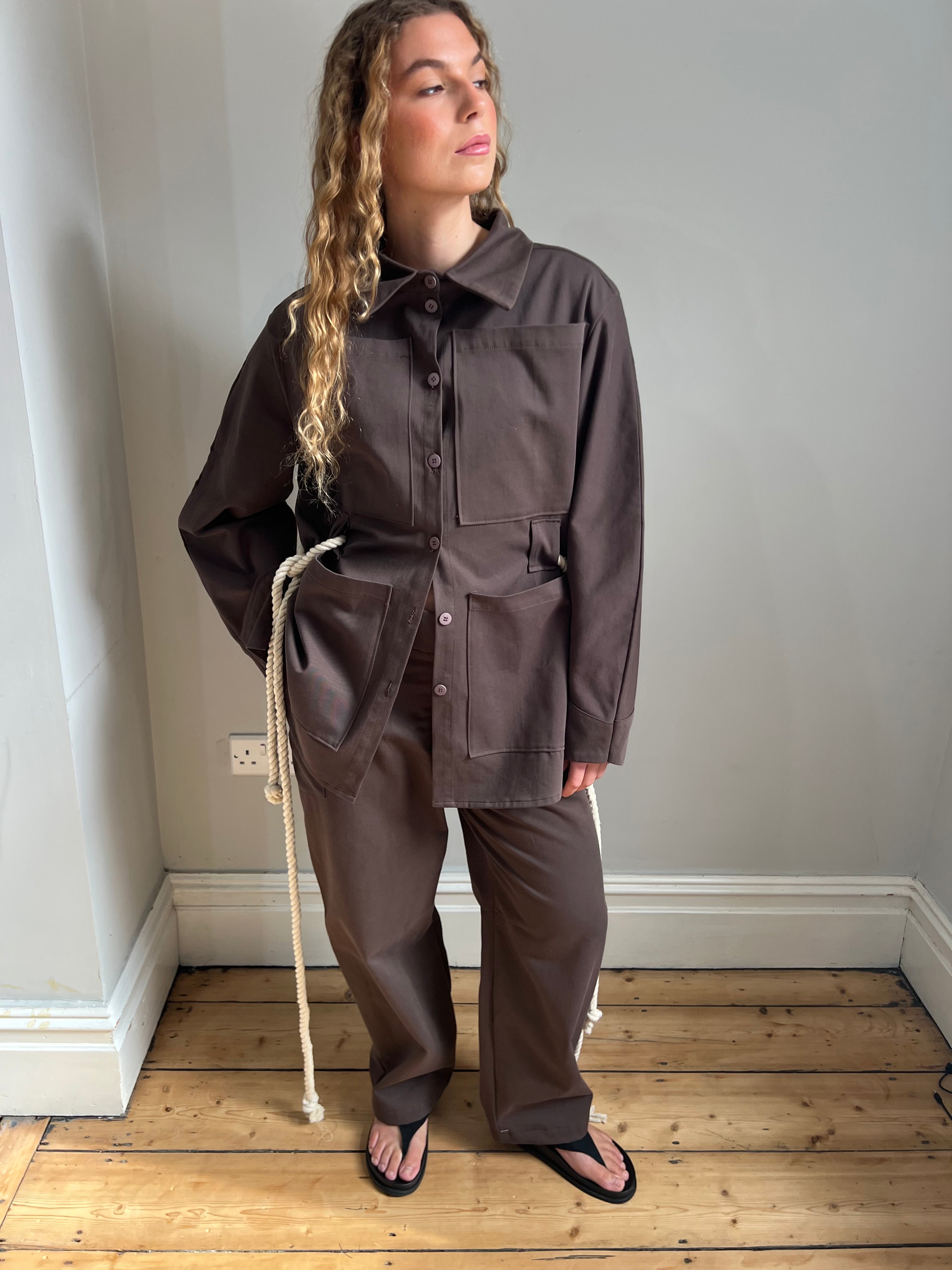 Cotton Utility Shirt/Jacket