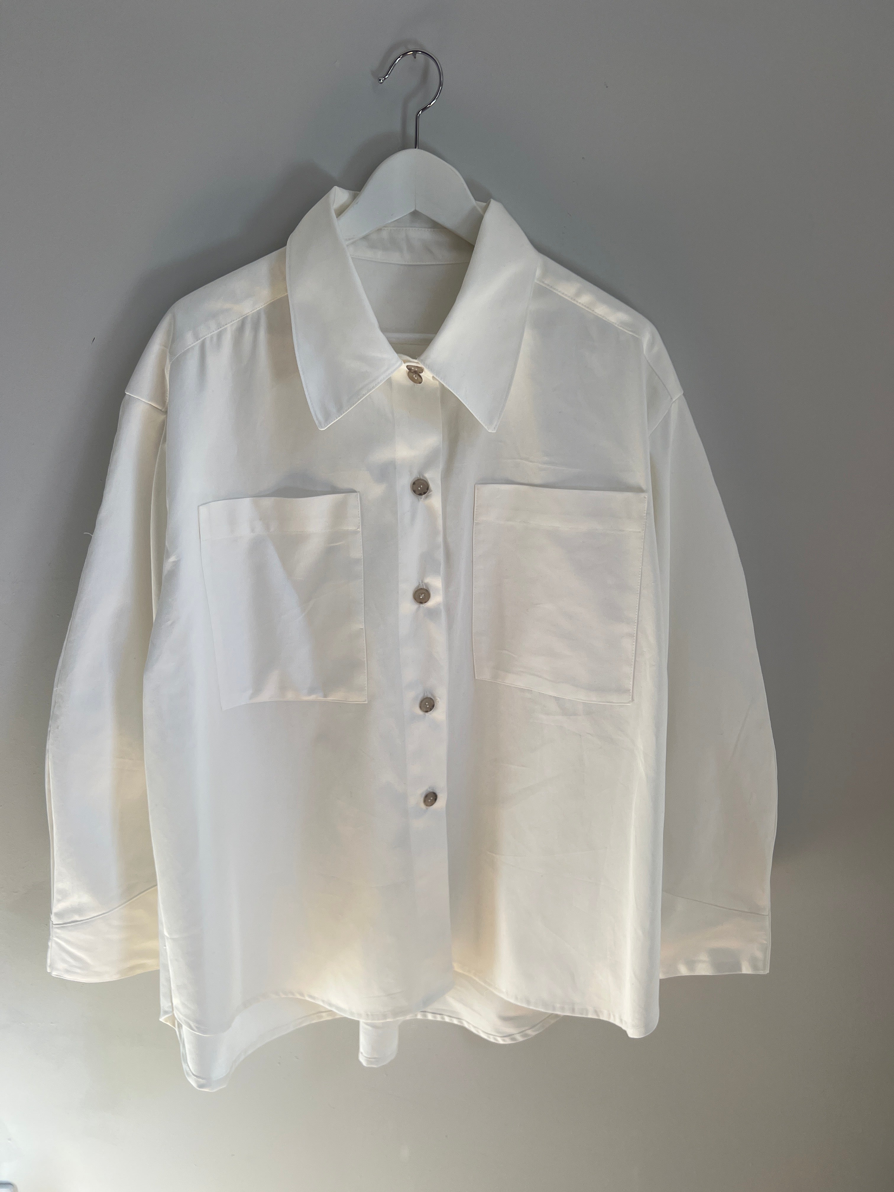 Oversized White Shirt