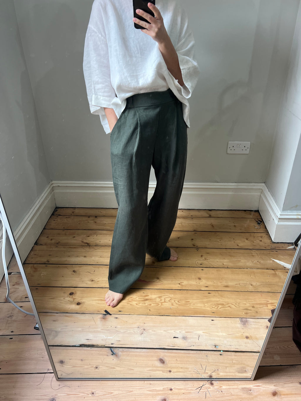 Linen trousers- sample