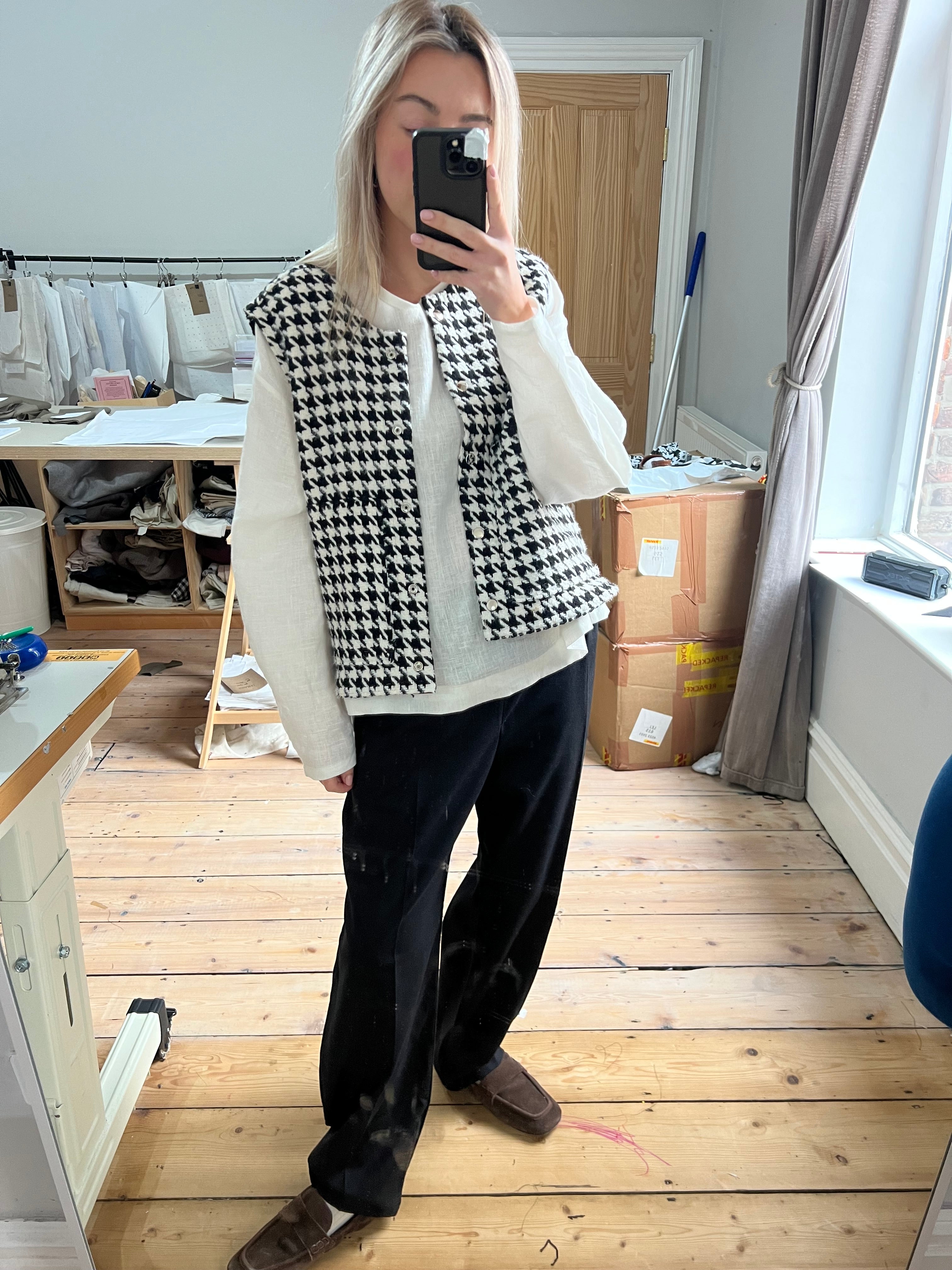 Dogtooth liner jacket- sample