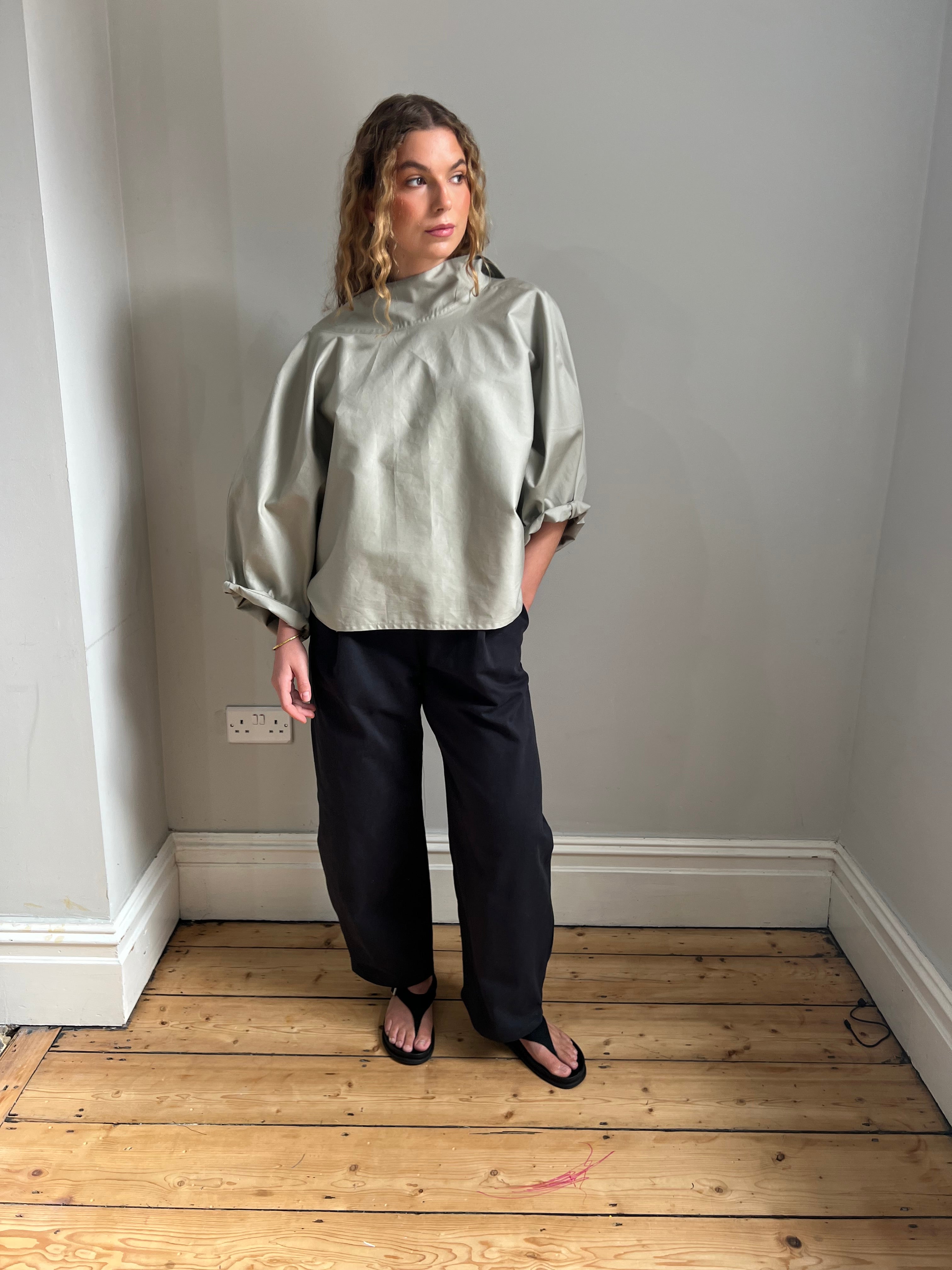 High Neck Shirt