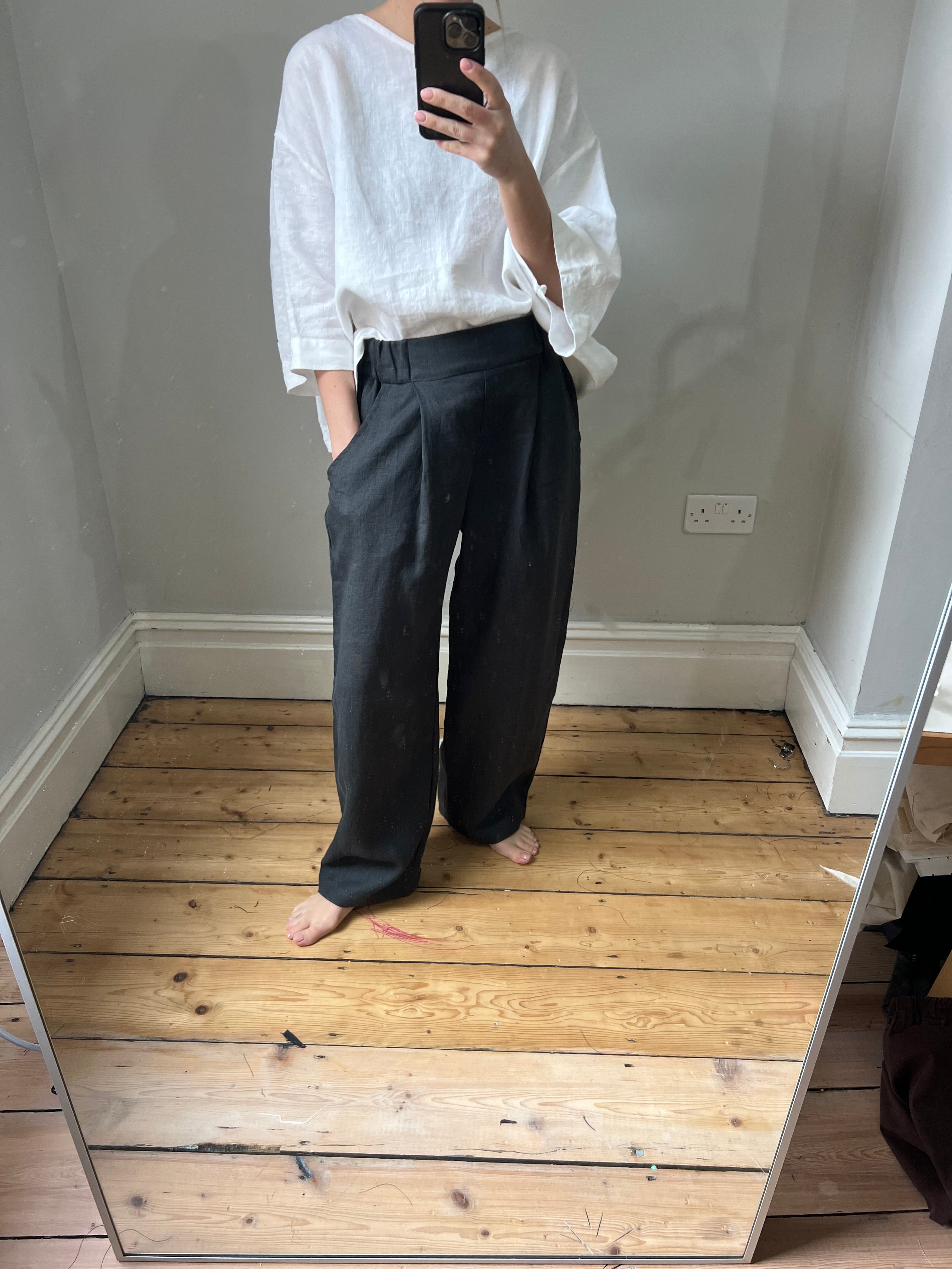 Linen trousers- sample