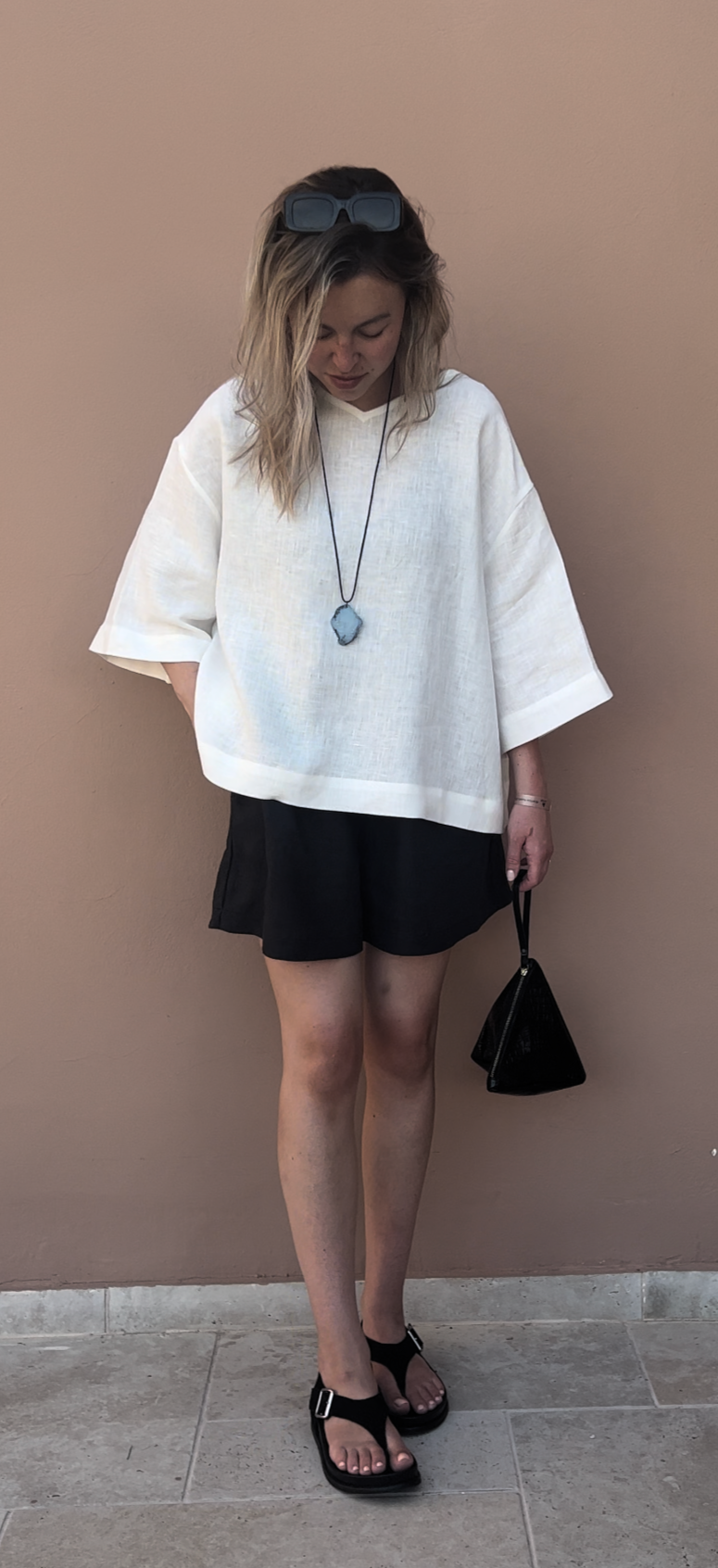 LINEN SHORTS