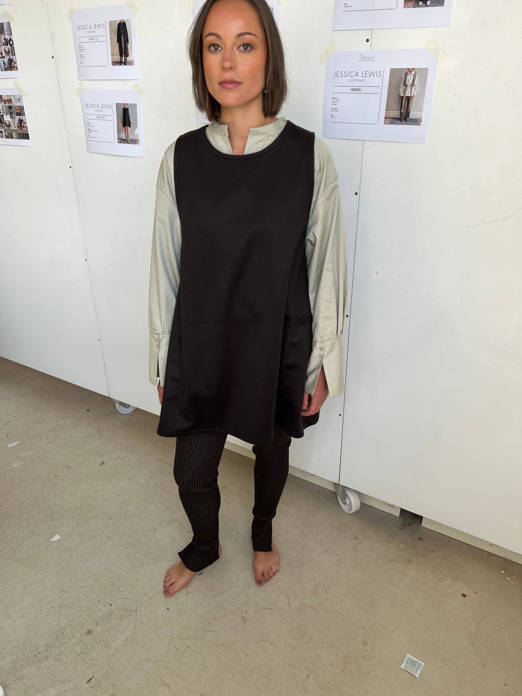 Wool Pinafore
