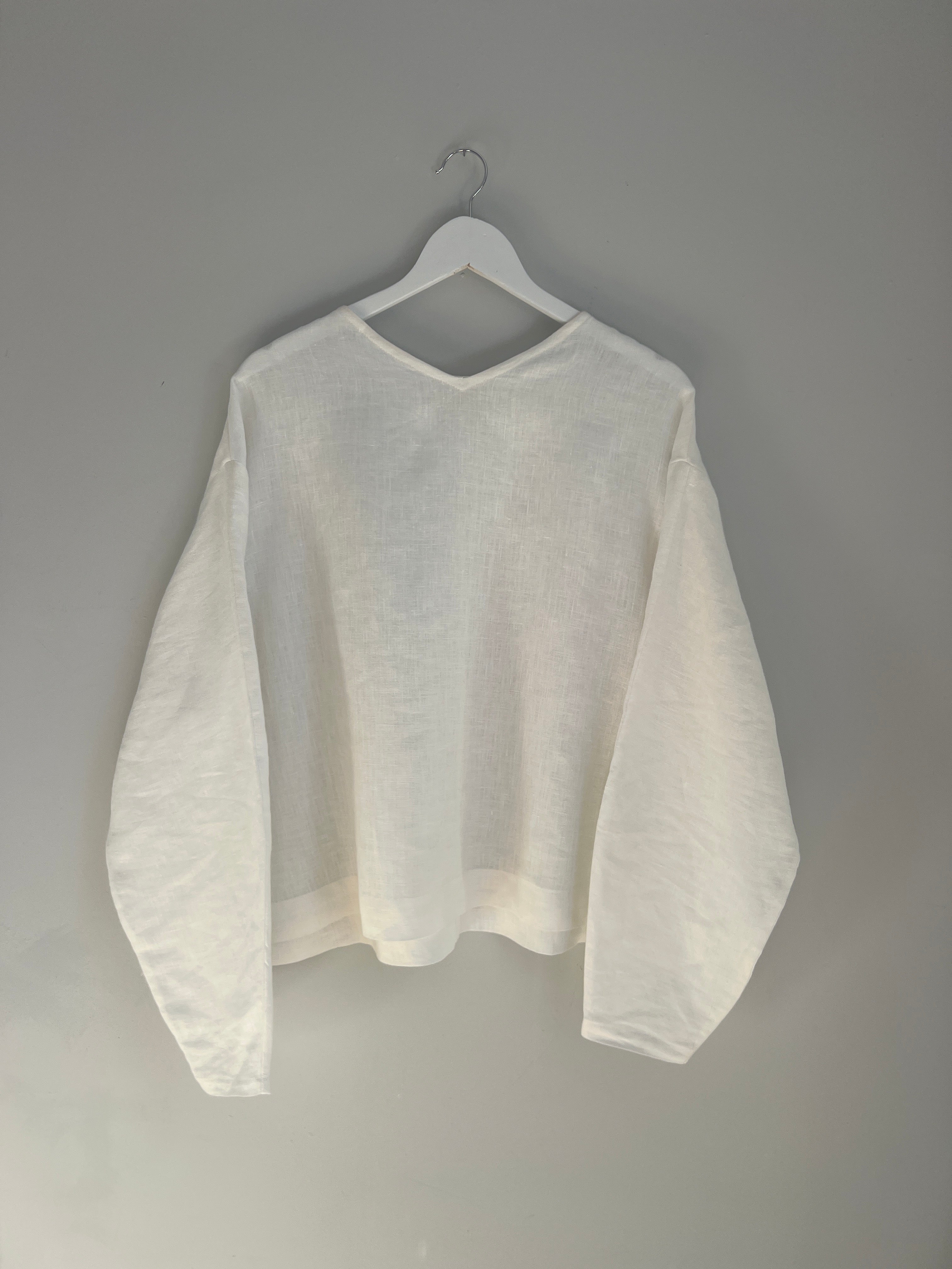 Linen Long-sleeved T-Shirt