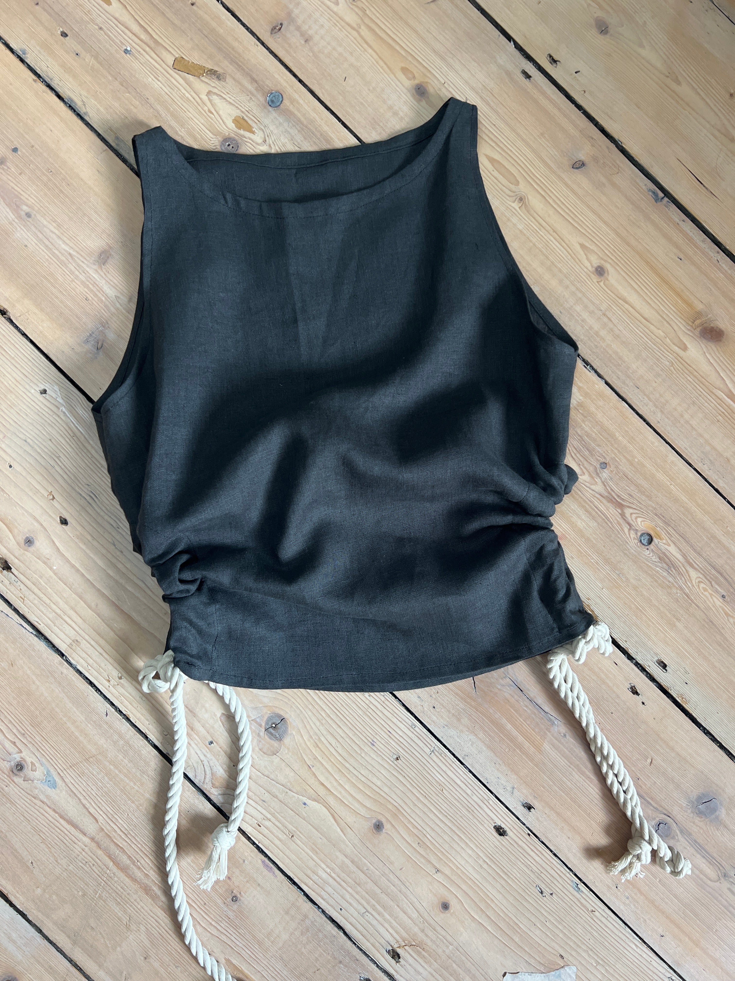 Linen rope vest - sample