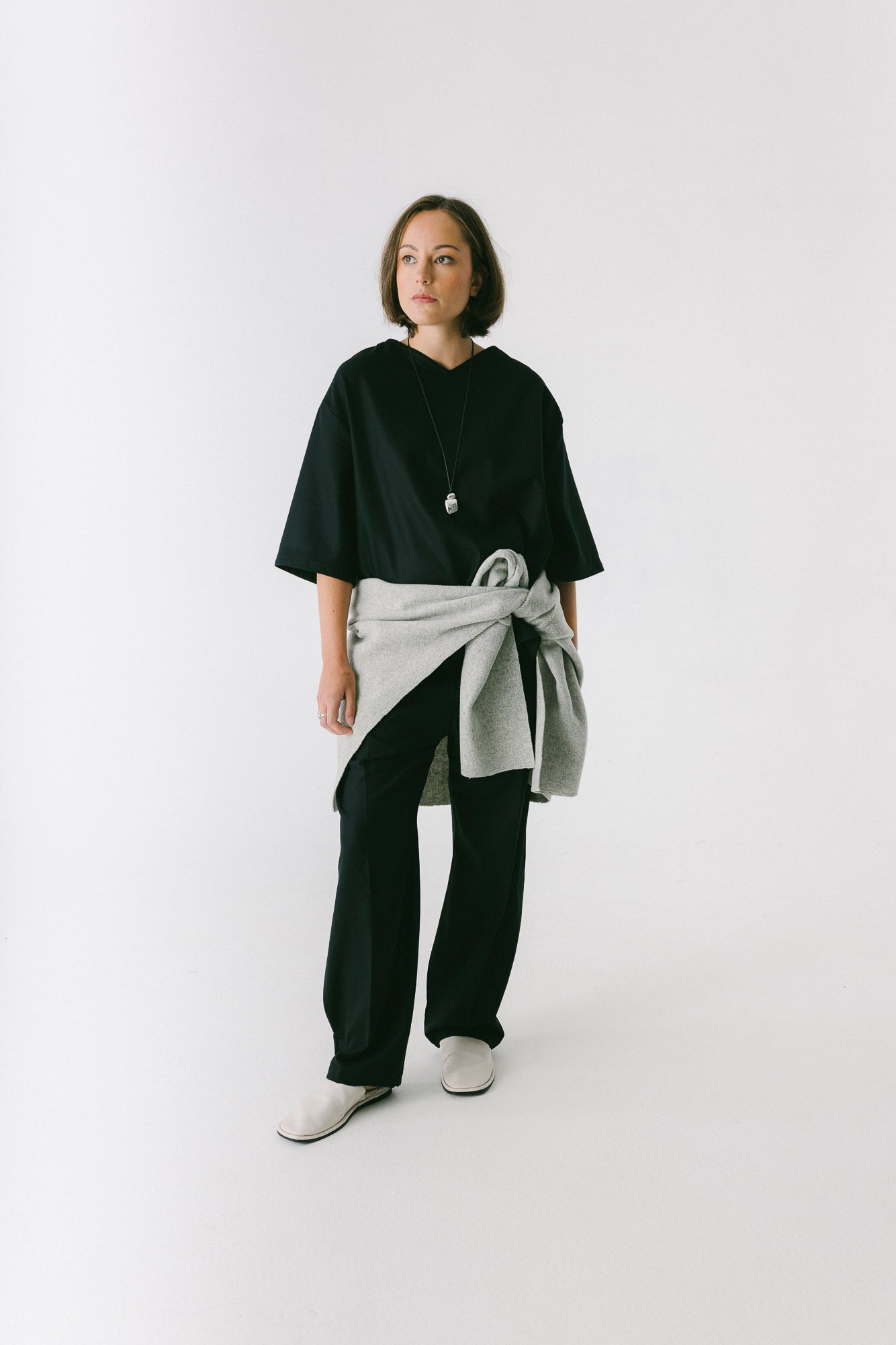 Wool Suiting Tee