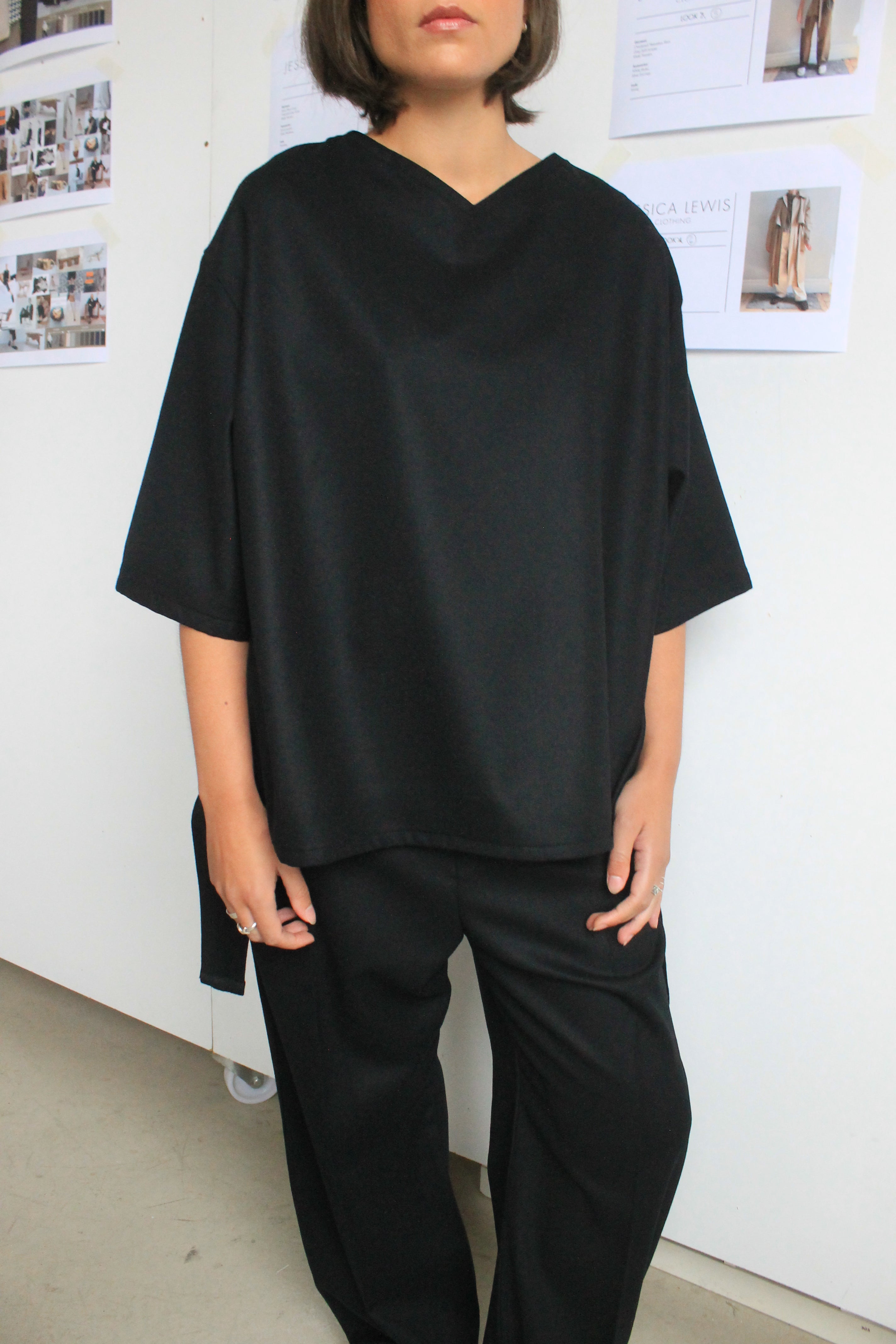 Wool Suiting Tee