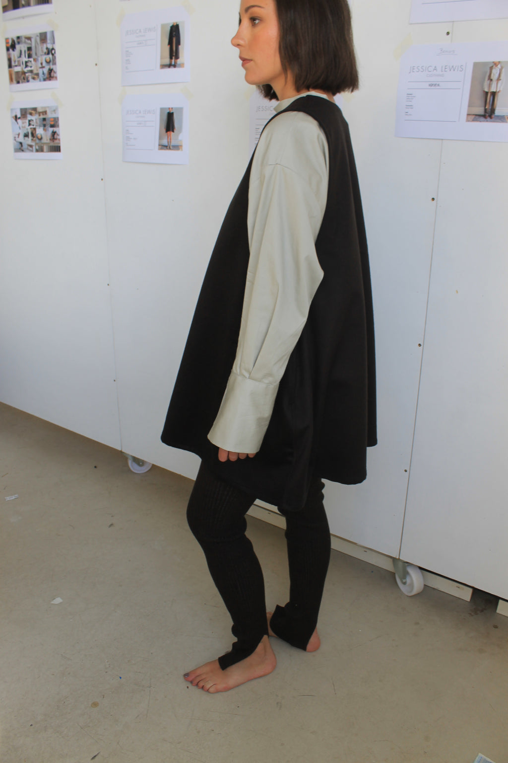 Wool Pinafore