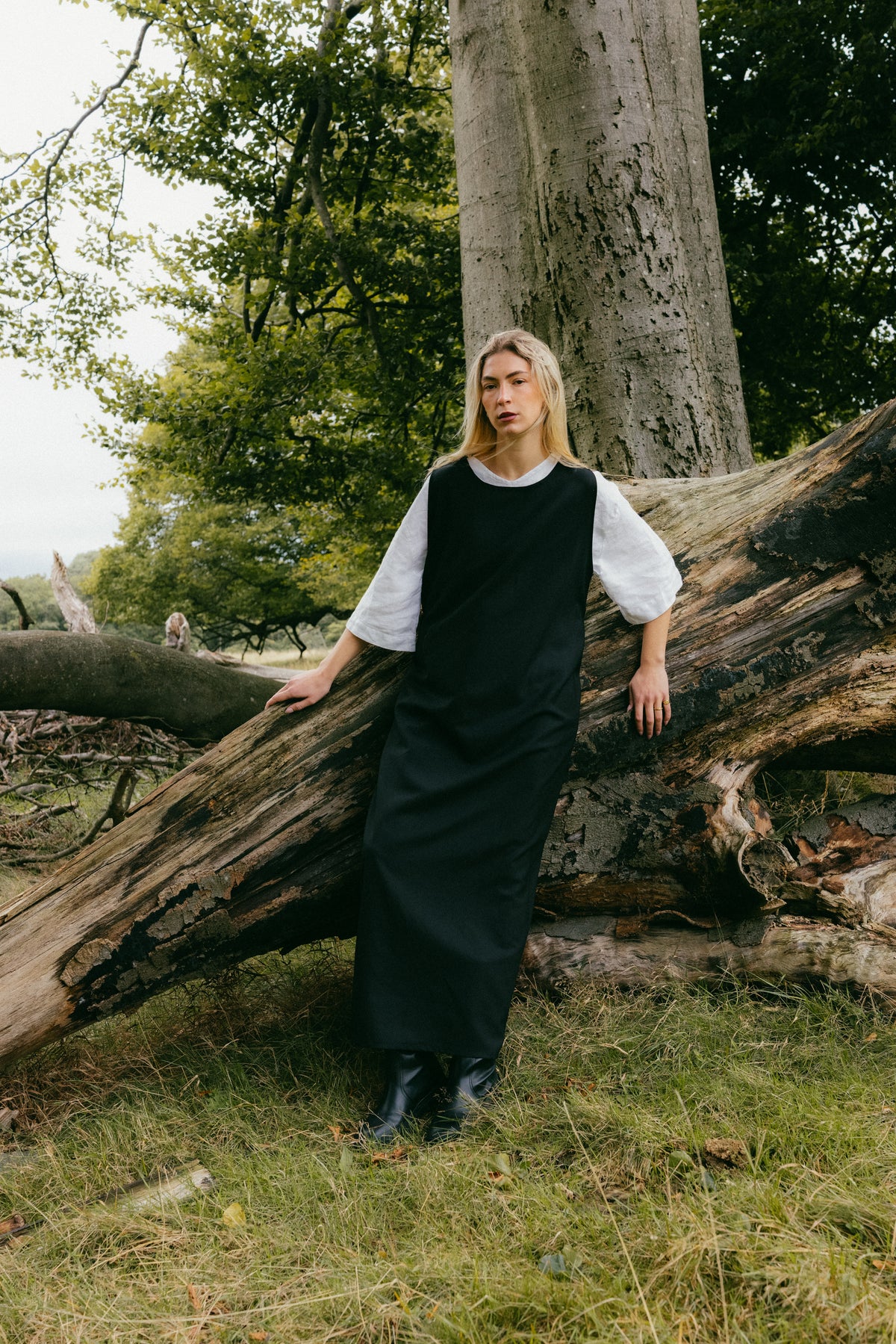 Wool Slip Dress