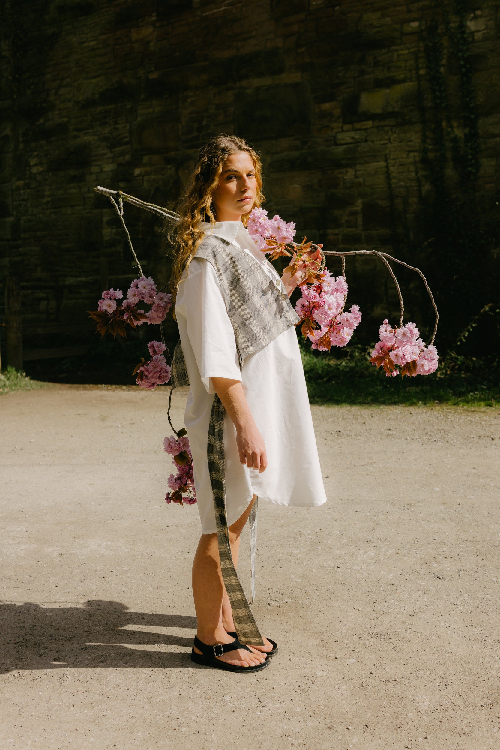 White Shirt Dress