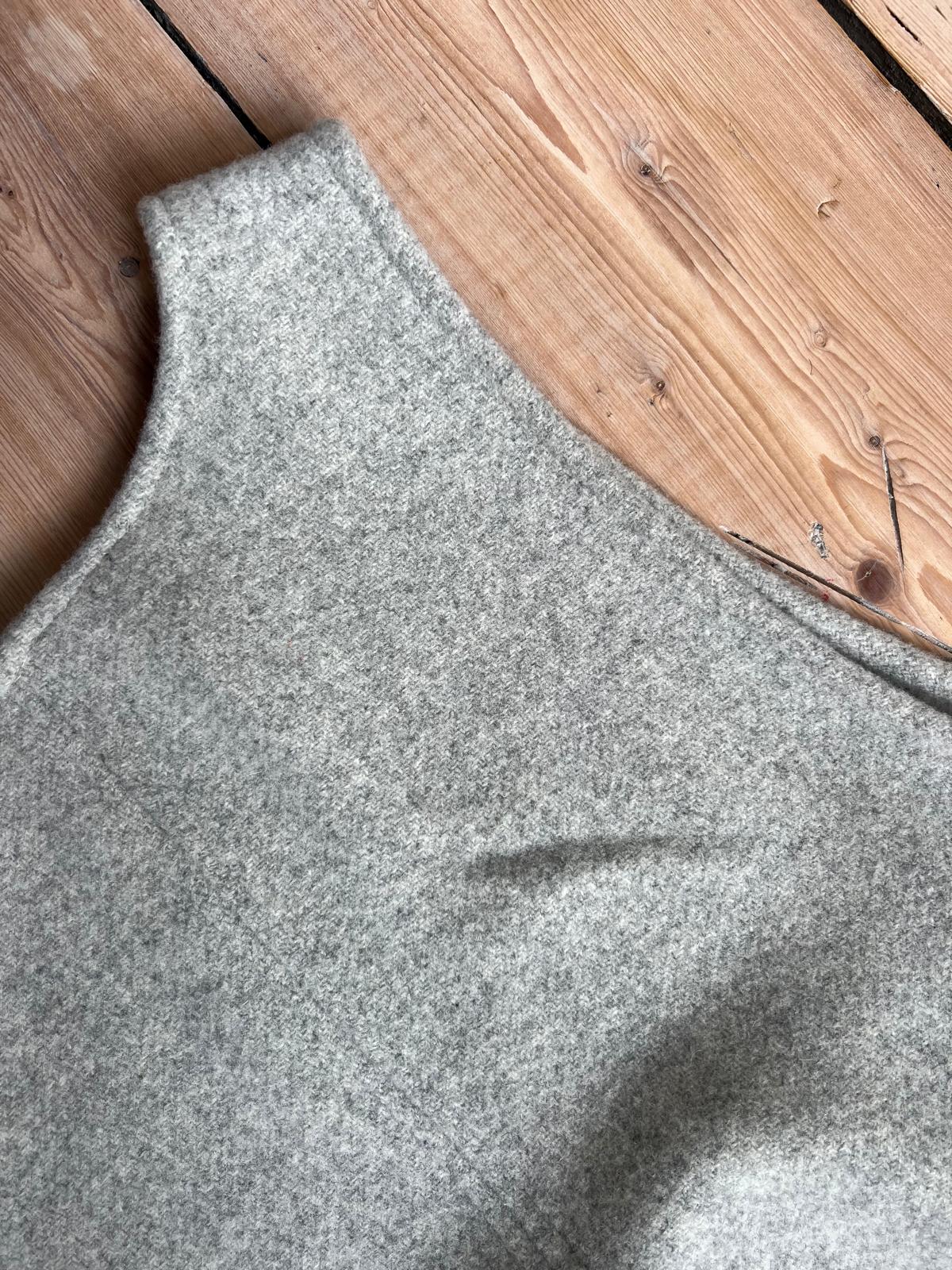 Split Wool Vest Fabric Swatch
